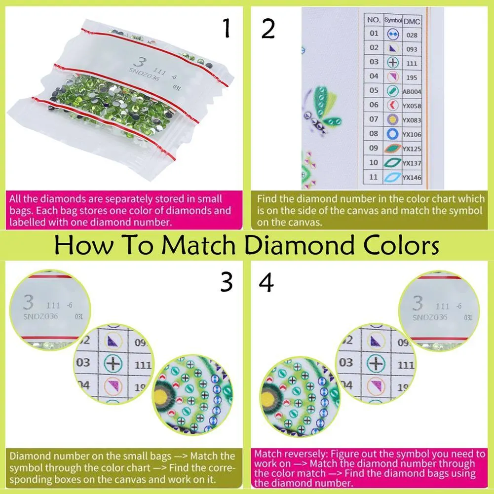 5D DIY Special Shaped Diamond Painting Clock Cross Stitch Mosaic Kit(35*35cm)