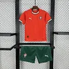 2025 Kids Size Portugal Home  Football Shirt 1:1 Thai Quality