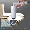 [US Local Warehouse] Pneumatic Pipe Plungers High Pressure Manual Sink Plunger for Bathroom (Grey)