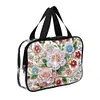 DIY Diamond Art Rhinestone Makeup Bag Crystal Transparent PVC Storage Pack Kit