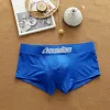 Seamless Male Shorts Butt Lifter Underwear nylon Soft Comfortable high elastic belt Men Boxer Briefs