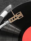 Turntable Headshell with 4 Lead Wires Cartridge Headshell Stylus Holder for LP Vinyl Record Player Turntable Phonograph
