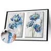 (Big Size)2PCS Flower-Paint by Numbers Acrylic Painting 80x50cm
