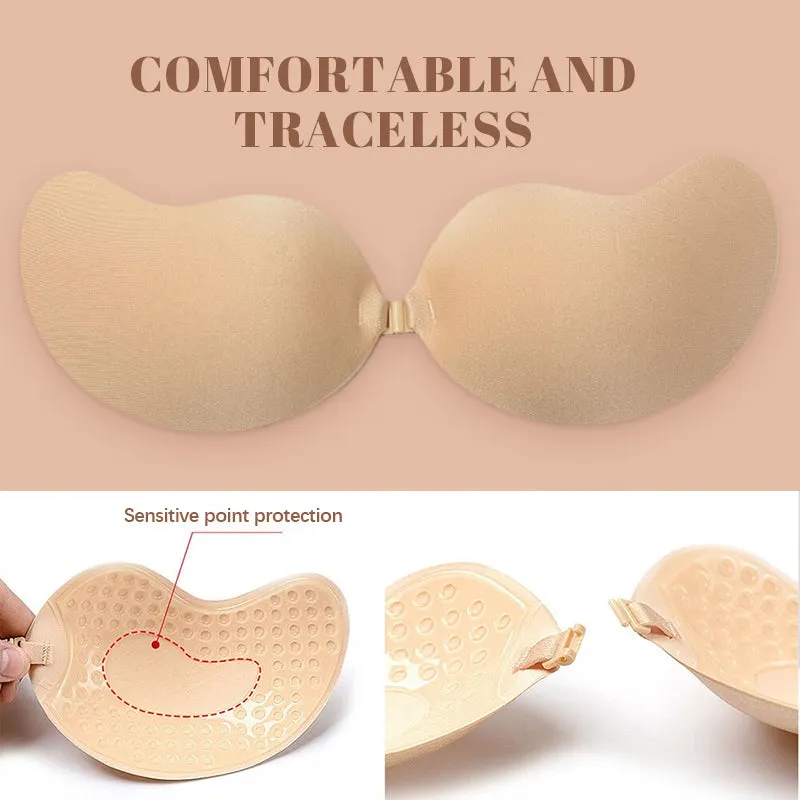 Sticky Invisible Backless Strapless Push Up Bra-BUY 1 GET 2