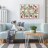 [Brand]12Th Day Of Christmas - 14CT Stamped Cross Stitch - 44*35cm - Xmas