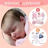 17" Sanne Realistic Truly Reborn Newborn Baby Girl Doll,Holiday Gift,With Pacifier and Bottle - RBBI-Myrebornbabydoll&reg; Myrebornbabydoll&reg;
