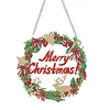 DIY Christmas Wreath Art Acylic Crystal Rhinestone Hanging Craft Kits