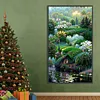 >SALE<5D DIY Full Round Drill Partial AB Diamond Painting Fantasy Green Decor 45x75cm