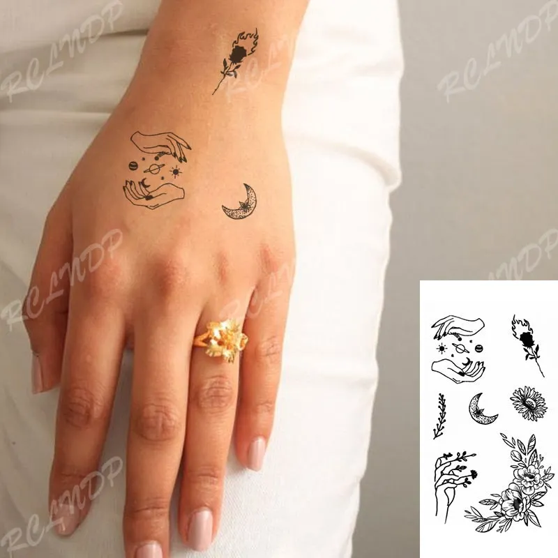 Waterproof Temporary Tattoo Sticker Cartoon anime Boy Knife Tatto Flash Tatoo Fake Tattoos Small Size Art for Kids Men Women