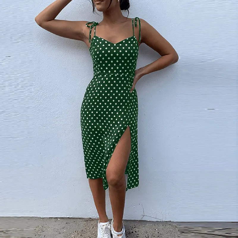 Churchf Churchf Ebay Black And White Slit Dress