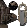 Folding Navigation Board 90 Rotating Mobile Phone Rack Outdoor Gear (Khaki)
