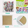 (Pre-Framed)Cat -Special Shape Diamond Painting Kit(29x29cm)