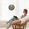 2pcs Diamond Painting 2D Flat Lion Pendant Decor for Home & Windows