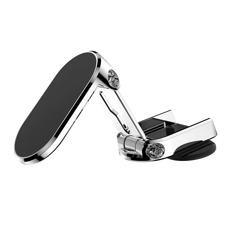Car magnetic mobile phone navigation bracket 