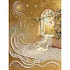 A Ray of Sunshine DIY Pearl Painting Kit with Frame 30x40cm Pearl Gem Paintings Picture Arts Craft for Adults Beginners Gift Home Wall Decor