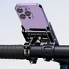 Bicycle Phone Holder 360 Rotation Aluminum Alloy Motorcycle Navigation Bracket