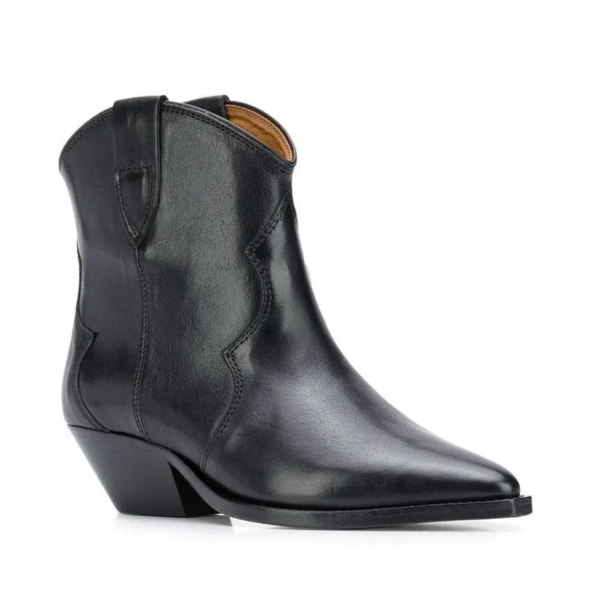 Ankle Boots For Women Winter Female Short Boots 2020 New Women Low High heels Shoes High Quality Elegant Chunky Heels Boot
