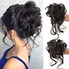 Griffe clip en d&eacute;sordre chignon extensions de cheveux