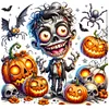 Diamond Painting-DIY Full Round Drill Halloween Horror Nights(40*40M)
