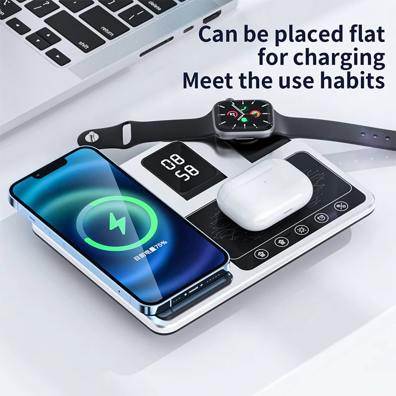 Three In One Multi-Function Wireless Charger