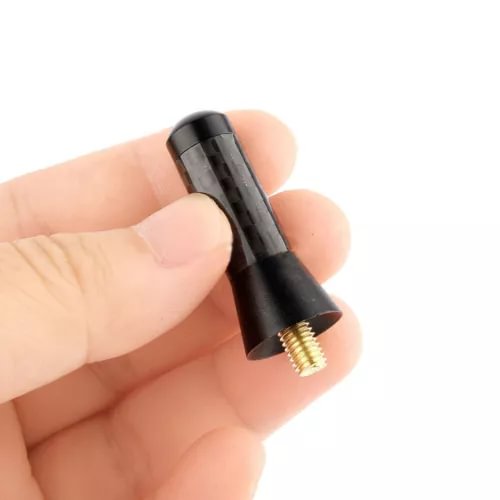 Dronehint 1.4" Carbon Fiber Car AM/FM Radio Car Short Antenna Stubby Screw Aluminum Parts (For: Acura) Parts