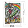 Diamond Painting -5D Full Round Drill Skulls and Rainbows(40x50cm)