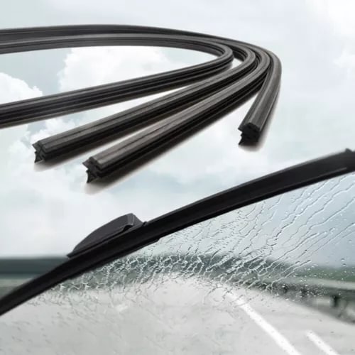 Dronehint 26" 6mm Silicone Frameless Truck Car Parts Windshield Wiper Blade Refill Strip (For: Acura) Parts