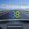 Car HUD Automatic Brightness Adjustment GPS Head Up Display Digital Speedometer