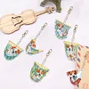 6Pcs DIY Diamond Painting Dog Keychain