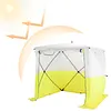 [US Local Warehouse] Pop Up Work Tent Waterproof Shade Canopy Tent 70.86x70.86x78.74in UV Resistant Emergency Shelter with Carrying Bag for Construction Site Outdoor Workshop Warehouse