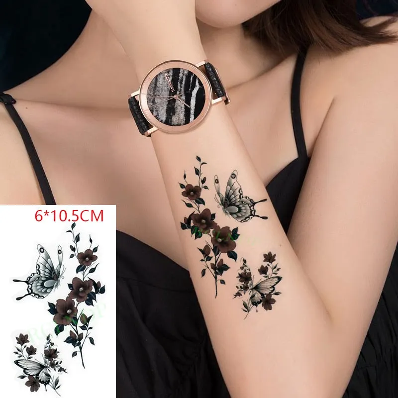 Waterproof Temporary Tattoo Sticker Swallow fly bird Flash Tatoo Fake Tatto arm leg Wrist Foot hand For Girl Men Women kids