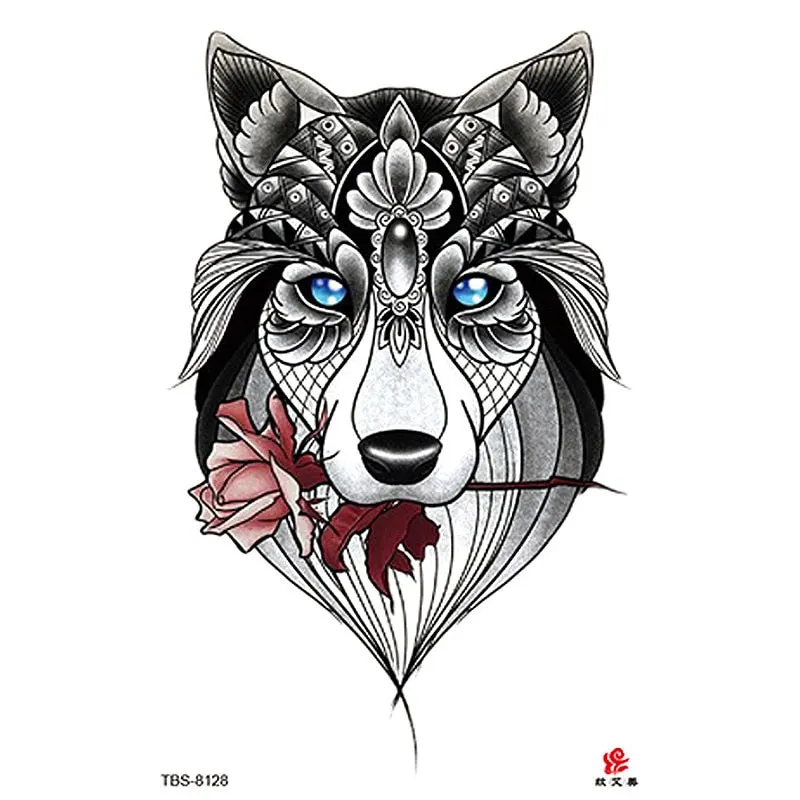 Tattoo Sticker Totem Symbol Temporary Sleeve Tattoo Waterproof Sexy Body Art Fashion