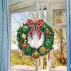 Diamond Painting Christmas Wreath Pendant