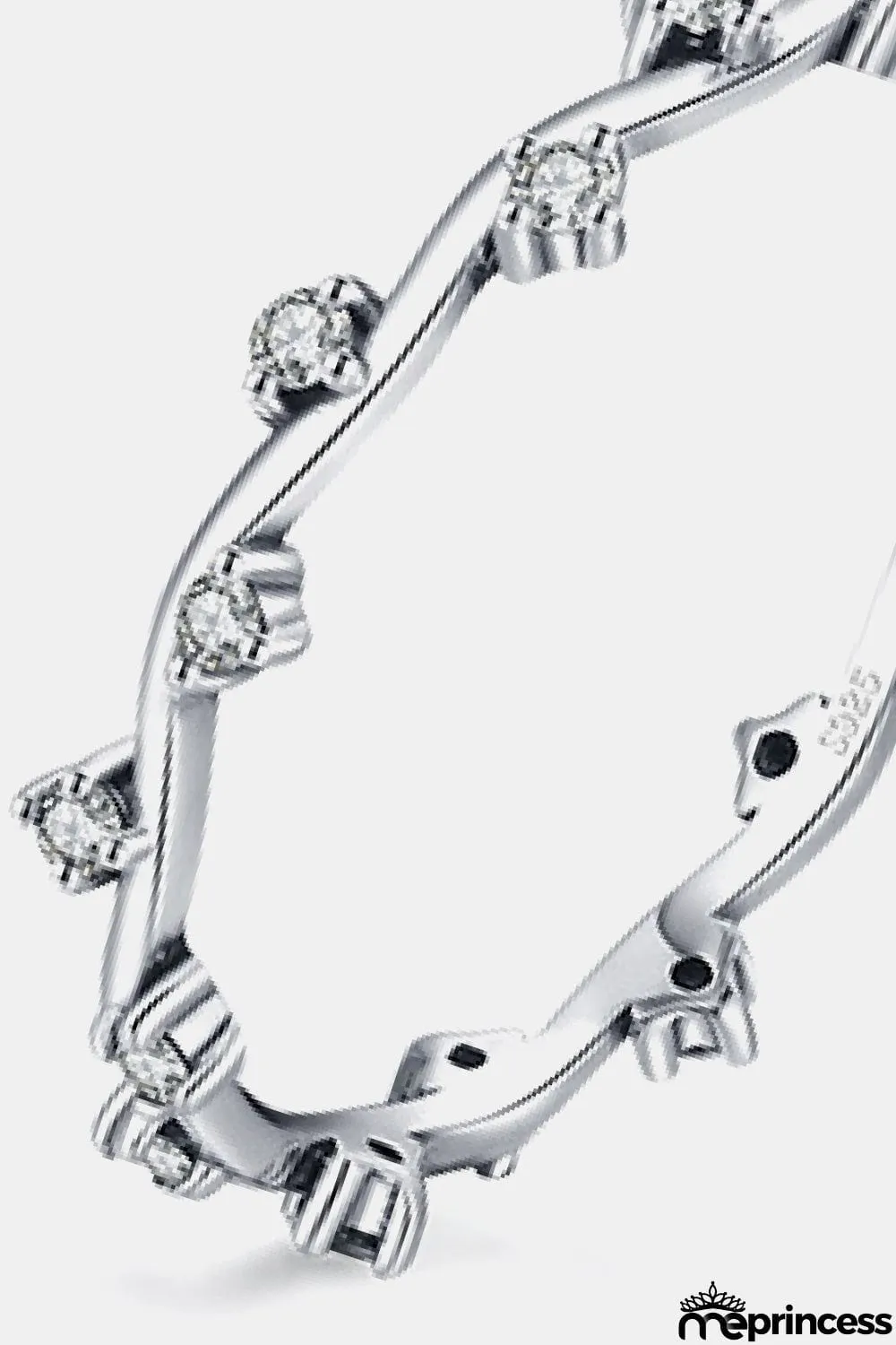 Multicolor 925 Sterling Silver Zircon Ring