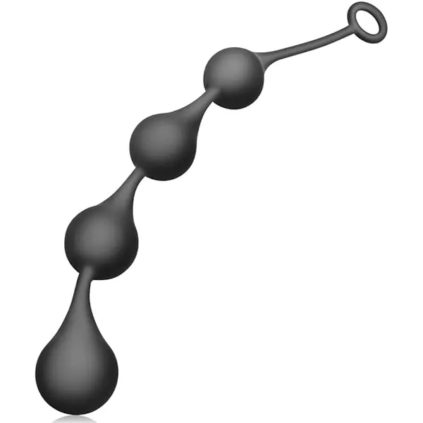 Anal Trainer Chain with 4 Water Drops