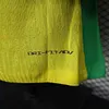 Joyfball 2025 Long Sleeve Player Version Brazil Home Soccer Jersey（The player version jersey is a bit tight, please pay attention to the size selection）