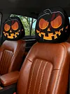 Halloween Headrest Covers Decorative Cushion Cover Automobile Headrest Protector