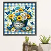 >SALE<5D DIY Full Round Drill Partial AB Diamond Painting Daisy Kit Art Decor 50x50cm