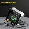 4-Sided Magnetic Inclinometer LED Screen Slope Measuring Meter Hanging Level Box