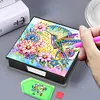 Bird Diamond Painting Memo Pad Holder with 160 Sheets of Paper for DIY Art Craft