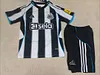 Joyfball 2025/2026 Kids Size  Newcastle United Home Soccer Jersey 1:1 Thai Quality