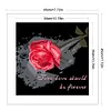 Flower - 9CT Full Beaded Cross Stitch Kit(35x35cm)
