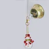 (US Local)12pcs Christmas Snowman Diamond Painting Keychains Kit DIY Diamond Art Charms