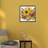 Sunflower Buttfly-Special Shaped Diamond Painting Kit