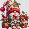 (Multi Style)[Multi-Style]Vegetable Gnome-Full Embroidery 3 Strands 11CT Stamped Cross Stitch-45*45CM
