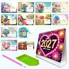 2027 Diamond Painting Monthly Calendar Kit Diamond Art Calendar for DIY Crafts