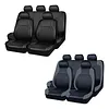 9Pcs PU Leather Car Seat Covers Universal Car Seat Protectors for Most Cars SUVs