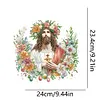 >SALE<Acrylic Jesus Easter Egg Single-Sided 5D DIY Diamond Painting Hanging Pendant
