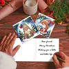 12Pcs DIY Christmas Goblin-Diamond Painting Greeting Card