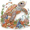 Diamond Painting-DIY Crystal Rhinestone Sea ​​Turtle